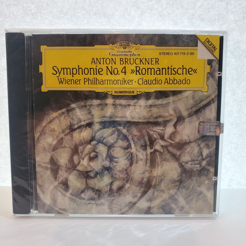 Anton Bruckner Symphonie 4 Romantiche Claudio Abbado CD NEW SEALED